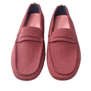 Rothy's The Driver Loafers Women's Shoes Sz 10.5 Merlot Herringbone Retail $189